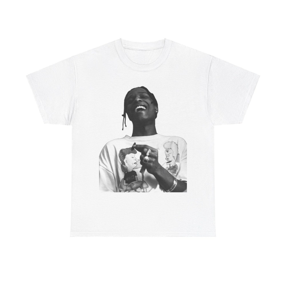 Asap Rocky Shirt Asap Rocky Oversize Acid Wash T-shirt